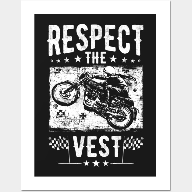 Respect the Vest Wall Art by jslbdesigns